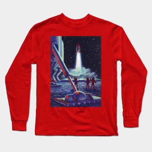 Vintage Science Fiction Long Sleeve T-Shirt